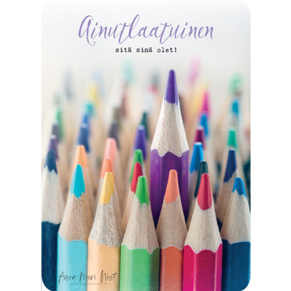 värikynät värikäs ainutlaatuinen