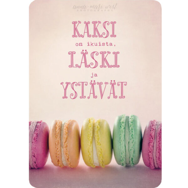 macarons pink herkku laihdutus