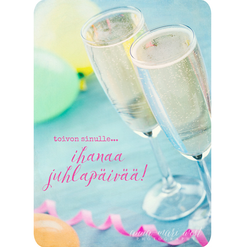 kuohuviini ilmapallo juhlat