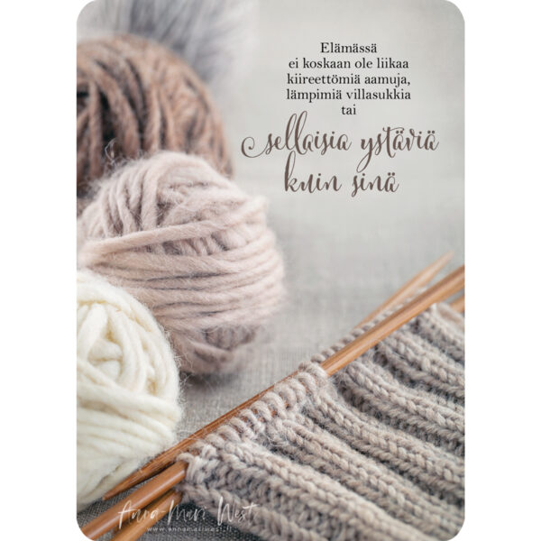 villasukat kudin lankakerä