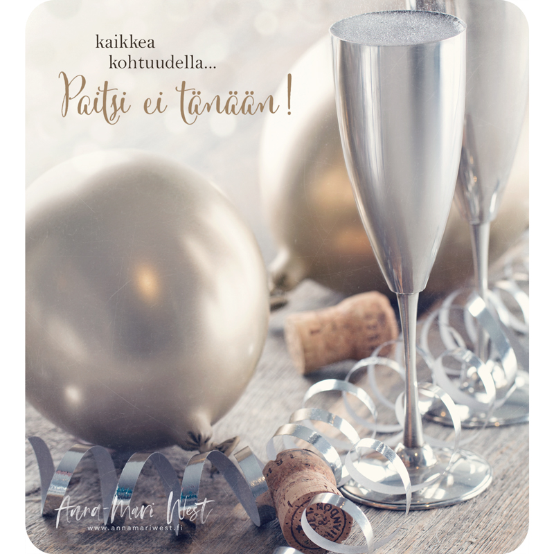 ilmapallot kuohuviini kullanvärinen