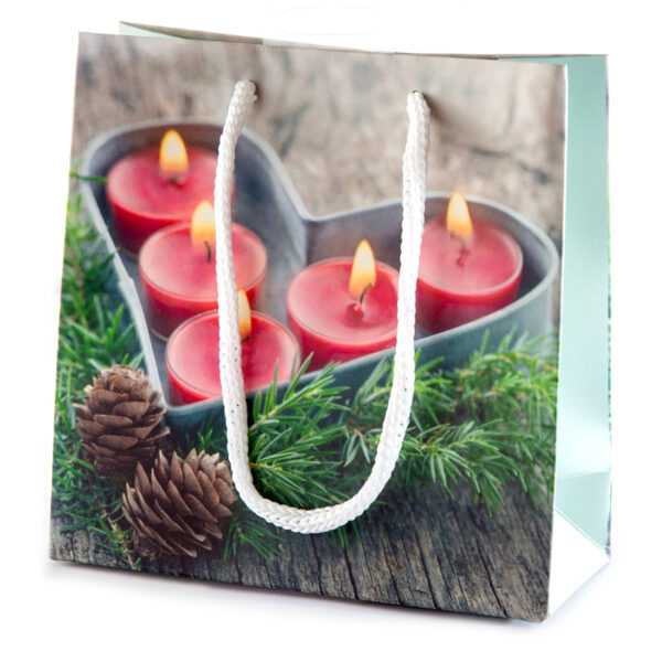 Lahjakassi – Sydänkynttilä, koko S