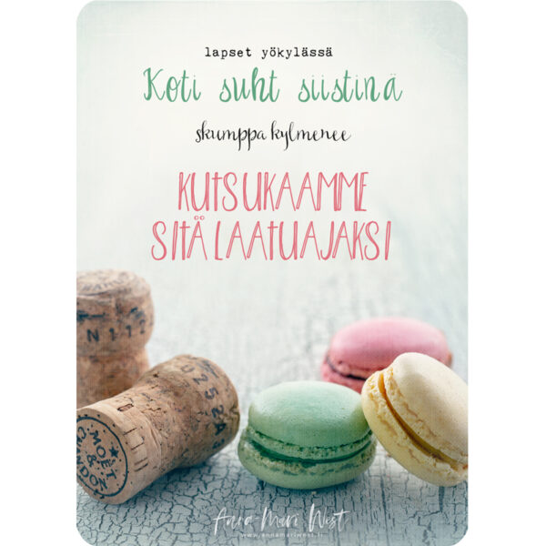 macarons skumppa lapset