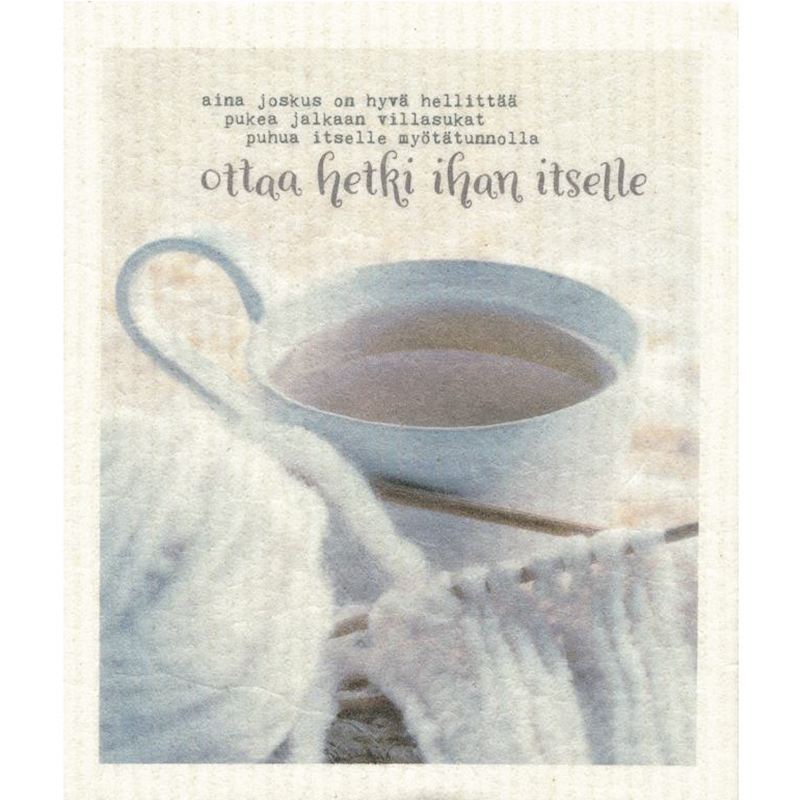 teekuppi neulominen kudin