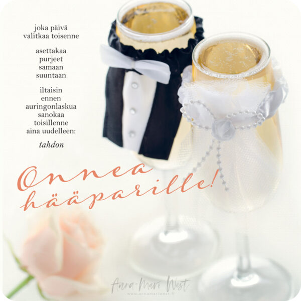 2-os. kortti – Onnea hääparille